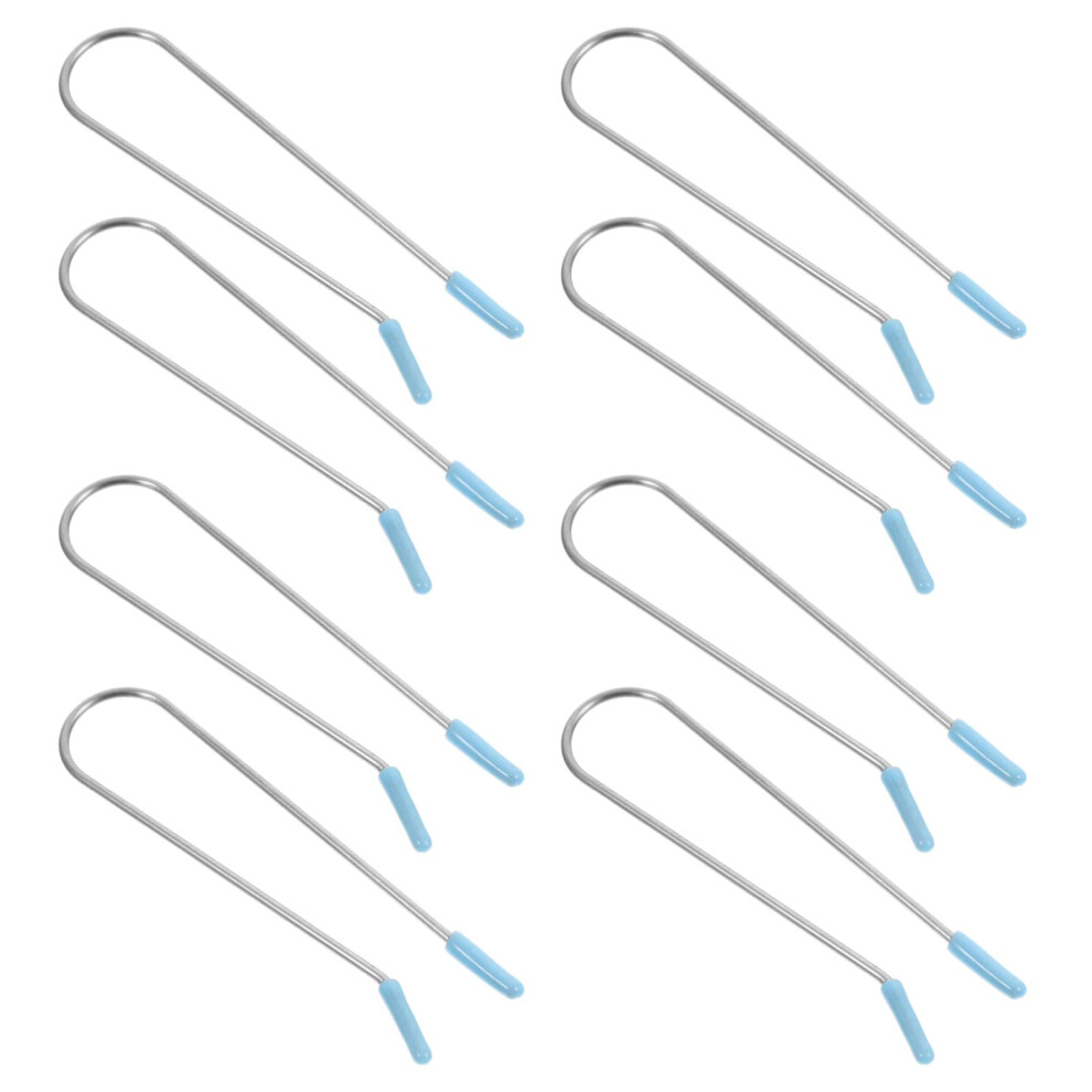 20pcs UShaped Hot Roller Clips for Hair Styling Waves and Curls Secure Curl Hold Stainless Steel