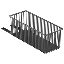 Under Sink Pull Out Organizer with Metal Drawer Basket for Kitchen Cabinet Pantry Bathroom Storage