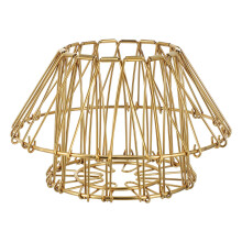 2Pcs Modern Golden Stainless Steel Draining Basket for Fruits