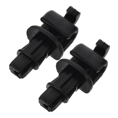 8Pcs Durable PP Sun Visor Replacement Clips Black Anti-Slip Car Kit