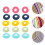 60Pcs Assorted Cable Wraps for Cable Line Protection and Tidy Desk 9