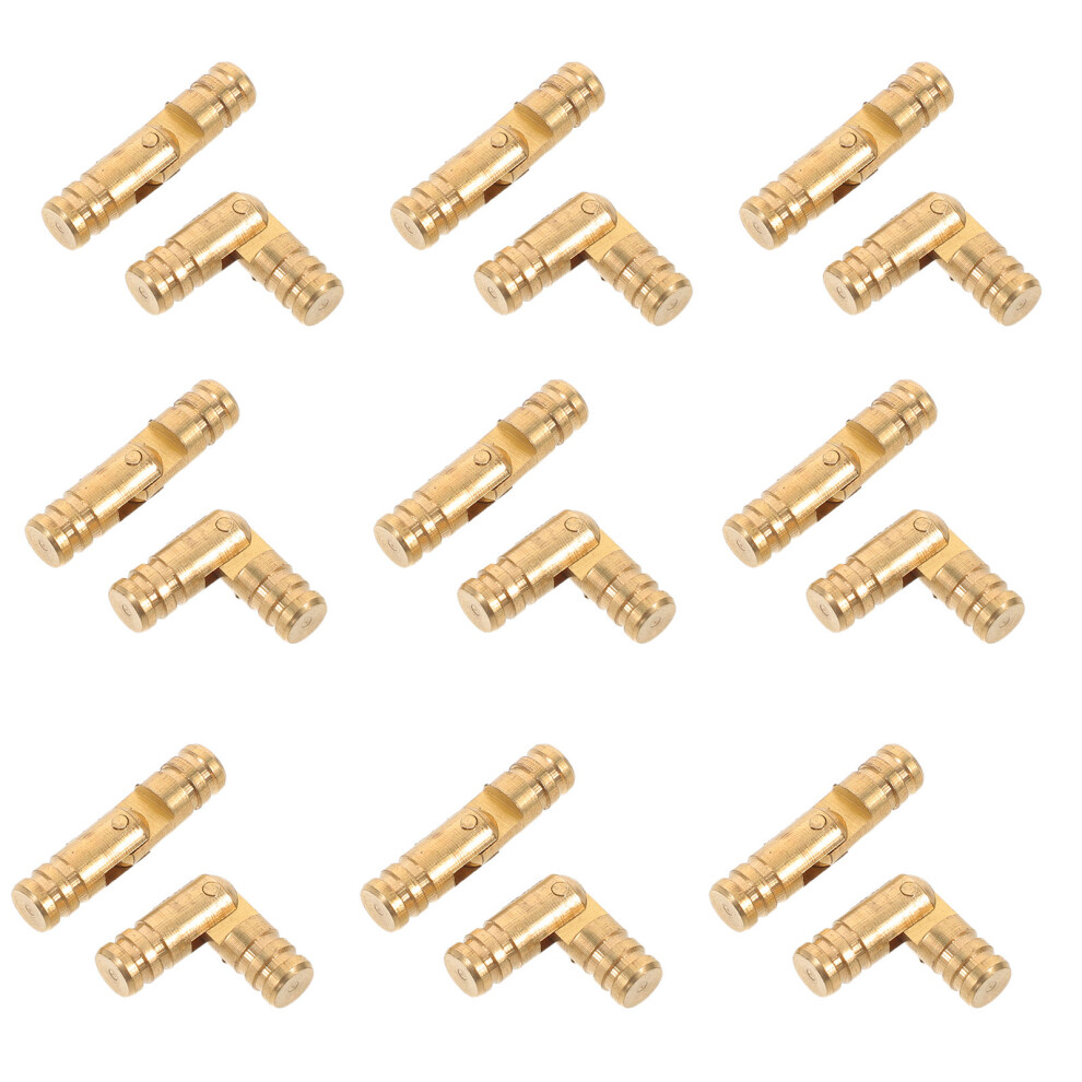 150Pcs Copper Hidden Folding Hinges Golden For Jewelry Box Craft 3621421238635