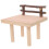 2Pcs Assorted Color Wooden Hamster Plaything Platform for Pet Cage 3