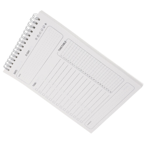 2Pcs Thick Paper Tear Off Planner Notepad White Desk Organiser Pads