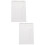 2Pcs Thick Paper Tear Off Planner Notepad White Desk Organiser Pads 8