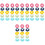 60Pcs Assorted Cable Wraps for Cable Line Protection and Tidy Desk 3