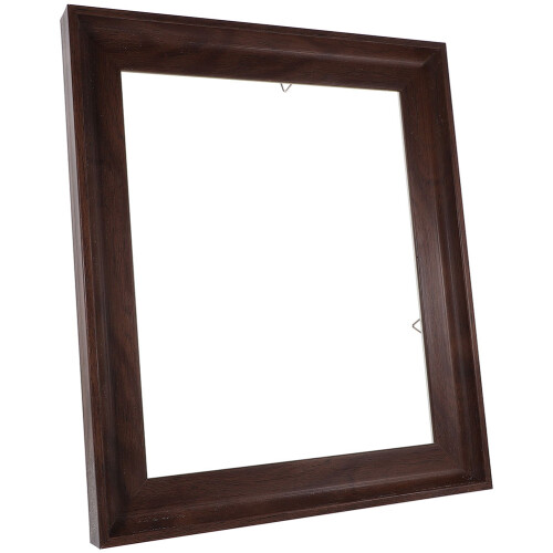 4Pcs Coffee Wood Floating Frames for Home Wall Hanging Canvas Prints 2