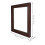 4Pcs Coffee Wood Floating Frames for Home Wall Hanging Canvas Prints 4