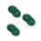 30Pcs Reusable Dark Green Fabric Root Barrier Tree Mulch Protector Mat 7