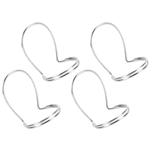 3Sets Hollow Silver Metal Finger Picks Comfortable Guitar Thumb Picks