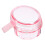 3Pcs Small Pink Pc Retainer Storage Case Portable Denture Box 3