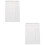 2Pcs Thick Paper Tear Off Planner Notepad White Desk Organiser Pads 7