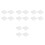 16Pcs Transparent Self Adhesive Thermostat Protector for Water Heating 10