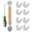 4Sets Screen Repair Tools Kit Assorted Color Roller Hook 1