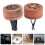 8Pcs Creative Pattern Wooden Car Air Freshener Vent Clips Diffuser 11