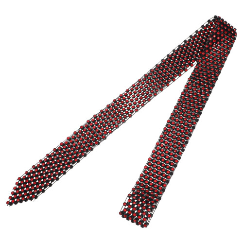 3Pcs Versatile Alloy Glitter Tie Sequin Bow Tie for Women Performances 2
