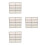4Pcs Plastic Model Car Display Storage Box Clear Multicompartment Case 8