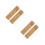 4Pcs Bamboo Pet Funeral Compact Durable Light Brown Urns 6