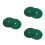 30Pcs Reusable Dark Green Fabric Root Barrier Tree Mulch Protector Mat 5