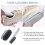 2Sets Durable PP Shoe Cleaning Brush Portable Grey Laundry Scrub 8
