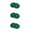 30Pcs Reusable Dark Green Fabric Root Barrier Tree Mulch Protector Mat 6