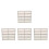 4Pcs Plastic Model Car Display Storage Box Clear Multicompartment Case 7
