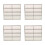 4Pcs Plastic Model Car Display Storage Box Clear Multicompartment Case 5