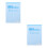 2Pcs Sky-Blue Inventory and Expense Ledger Paper Notebook for Business 4