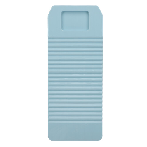 2Pcs Plastic Laundry Washboard Sky Blue Wavy Scrubbing Handheld Board 1