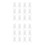 40Pcs Trash Can Lock Replacement White ABS Plastic Self-Locking Buckle 7