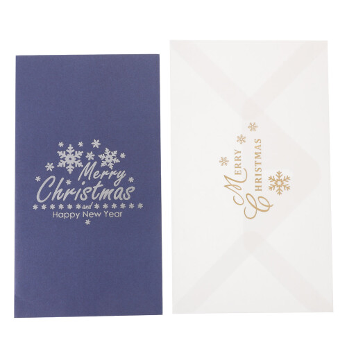 3Pcs Paper Pop-Up Christmas Tree Greeting for 1