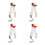 4Pcs Adjustable Plush Dog Guitar Straps Soft Wide Shoulder Belts Multi 8