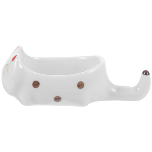 4Pcs White Ceramic Mini Dishes for Condiments and Seasoning Storage 2