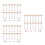 60Pcs Pink Crystal Lash Extension Brushes Disposable Eyelash Wands 9