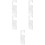 5Pcs High Transparency Silver Acrylic Hanging Tags for Retail Shops 9