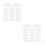 200Pcs White Mini Cake Trays Paper Board for Baking Dessert Display 4