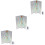 3Pcs Paper Pop-Up Christmas Tree Greeting for 7