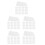 250Pcs Plastic Cutter Tip Protective Covers Transparent for Walker Use 8