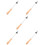 5Pcs Casting Mold Shaping Accessory Graphite Hole Expander Multi-Color 10
