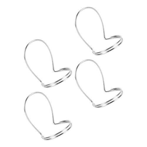 3Sets Hollow Silver Metal Finger Picks Comfortable Guitar Thumb Picks 1
