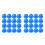 60Pcs Mini Construction Doll Hats Blue Plastic Worker Caps for Parties 8