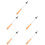 5Pcs Casting Mold Shaping Accessory Graphite Hole Expander Multi-Color 8