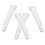8Pcs Iron Scaffold Accessory Silver Fixed Scaffold Adapter Part 2