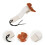 4Pcs Adjustable Plush Dog Guitar Straps Soft Wide Shoulder Belts Multi 10
