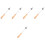 5Pcs Casting Mold Shaping Accessory Graphite Hole Expander Multi-Color 6