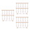 60Pcs Pink Crystal Lash Extension Brushes Disposable Eyelash Wands 5