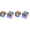 4Pcs Unique Cube Shape Prisms for Physics Experiment Decor 2