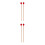 4Pcs Red Marimba Sticks Nylon Core Beech Wood Instrument Mallets 9