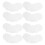 200Pcs White Mini Cake Trays Paper Board for Baking Dessert Display 2