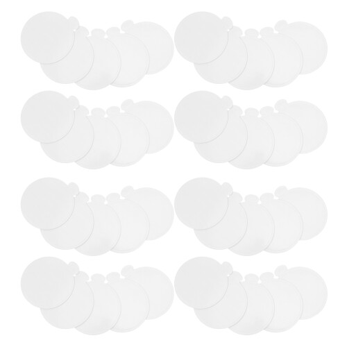 200Pcs White Mini Cake Trays Paper Board for Baking Dessert Display 1